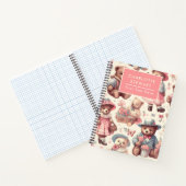 Schattigee  Beren Naadloos Notitieboek (Binnen)