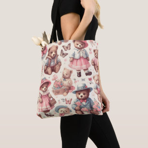 Schattigee  Beren Naadloos Tote Bag
