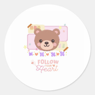 Schattigee beren sticker