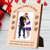 Schattigee Bericht Bloemenslak Valentijnse Cadeauh Gegraveerde Lijstjes