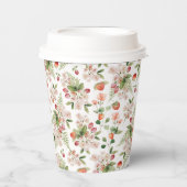 Schattigee Berry Paper Cups Papieren Bekers (Voorkant)