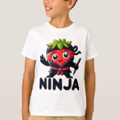 Schattigee Berry Sneaky Ninja T-shirt (Voorkant)