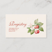 Schattigee Berry Sweet Coquette Registry Informatiekaartje (Voorkant)