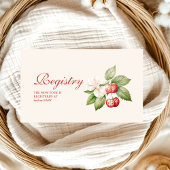 Schattigee Berry Sweet Coquette Registry Informatiekaartje