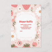 Schattigee Berry Sweet Pink Coquette Diapper Raffl Informatiekaartje (Voorkant)