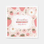 Schattigee Berry Sweet Pink Coquette Servet (Voorkant)