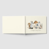 Schattigee beschilderde bosdieren gastenboek (Volledig)
