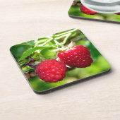 Schattigee bessen foto Frambozen bramen fruit Drankjes Onderzetter (Linkerzijde)