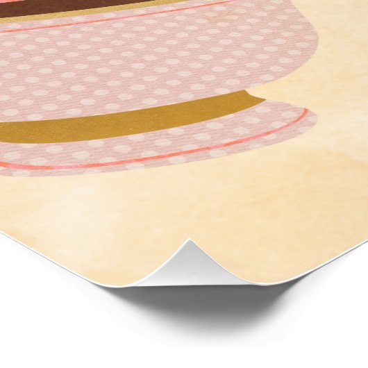 Schattigee Best-Teas Galentine's Day Party Perfect Poster (Hoek)