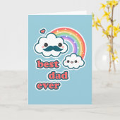 Schattigee Beste Cloud Pap Kaart (Gele Bloem)