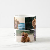 Schattigee beste hond ooit Gepersonaliseerd foto Koffiemok (Center)