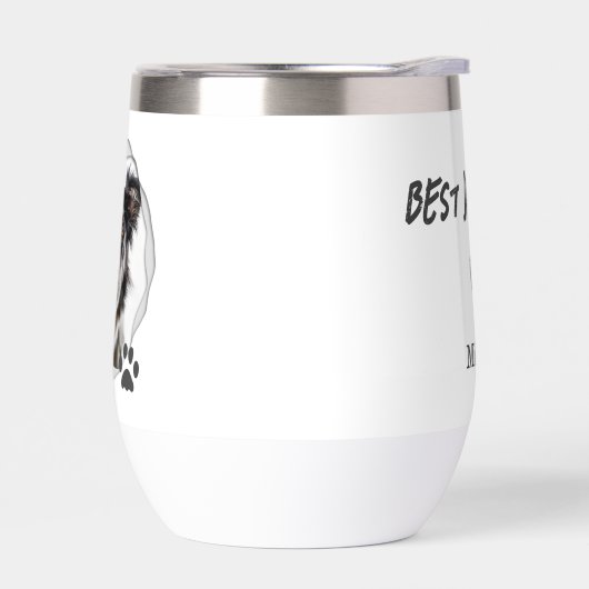 Schattigee Beste Hondenmoeder Gepersonaliseerde Fo (Links)