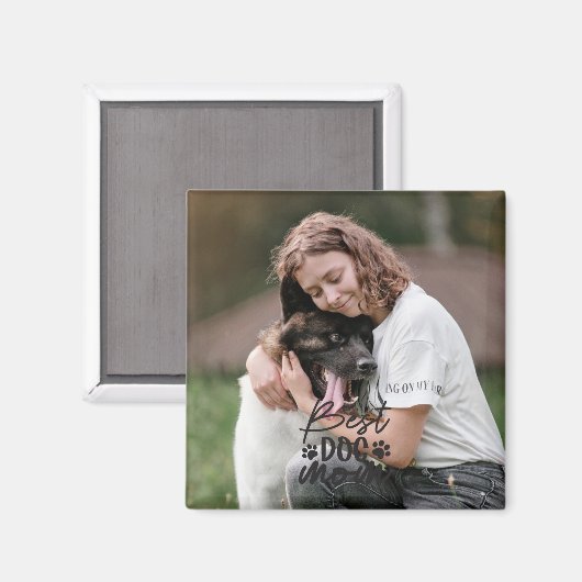 Schattigee beste hondenmoeder ooit magneet (Voorkant / Achterkant)