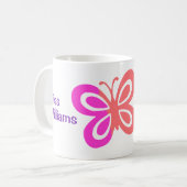 Schattigee Beste Leraar Quote Gepersonaliseerde Vl Koffiemok (Voorkant links)