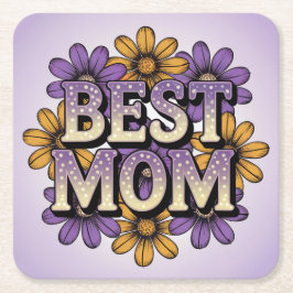 Schattigee beste moeder Onderzetter set