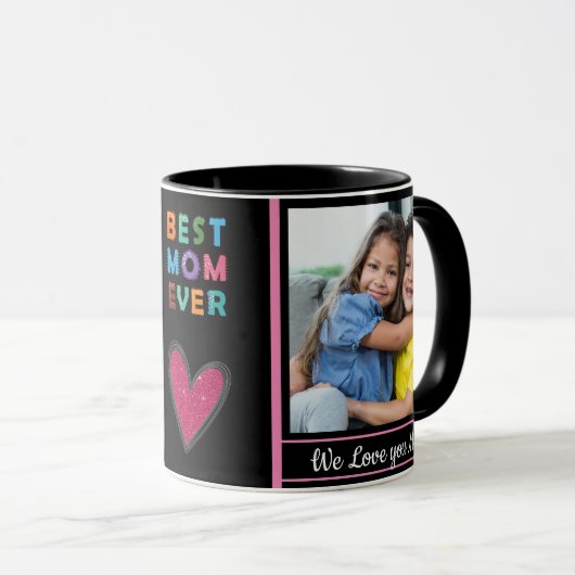 Schattigee beste moeder ooit foto mok (Voorkant rechts)