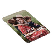 Schattigee BESTE MUMMY OOIT Hart Moederdag Foto Magneet (Rechterzijde)