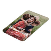 Schattigee BESTE MUMMY OOIT Hart Moederdag Foto Magneet (Linkerzijde)