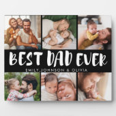 Schattigee beste vader ooit eerste vaderdag Fotoco Fotoplaat (Voorkant)