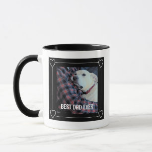 Schattigee beste vader ooit knuffelen puppy hond z mok