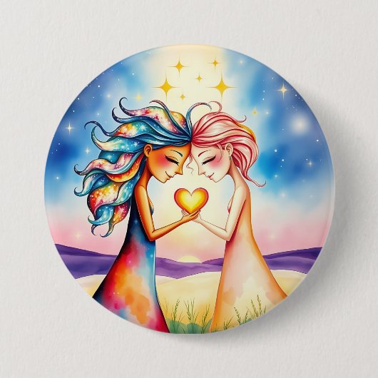 Schattigee Besties Button (Voorkant)