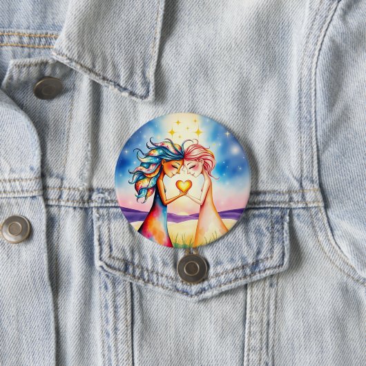 Schattigee Besties Button (In situ)