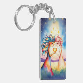 Schattigee Besties Gift Sleutelhanger (Voorkant Links)