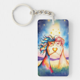 Schattigee Besties Gift Sleutelhanger