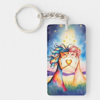 Schattigee Besties Gift Sleutelhanger