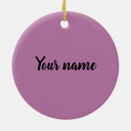 Schattigee bewolking, harten en regendruppels keramisch ornament (Achterkant)