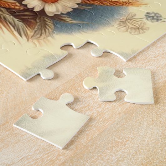 Schattigee  Bichon Frisé Illustratie Legpuzzel (Zijkant)