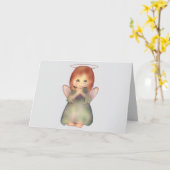 Schattigee bidengel Wenskaart Kaart (Gele Bloem)