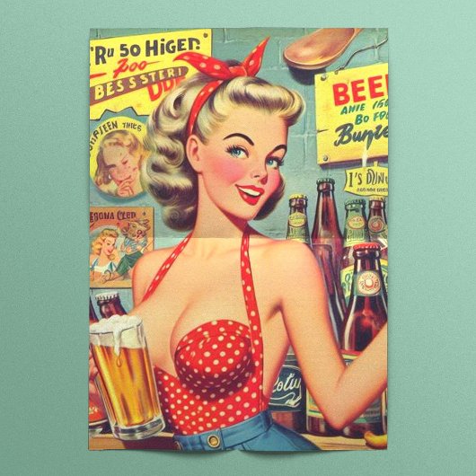 Schattigee  Bierpin up Tissuepapier