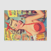 Schattigee  Bierpin up Tissuepapier (Voorkant)