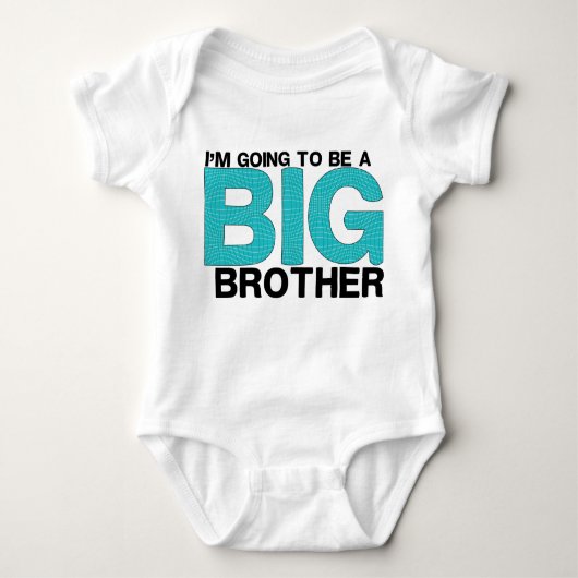 Schattigee Big Brother voor Baby Romper (Voorkant)