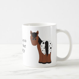 Schattigee Big Butt Blanket Appaloosa Funny Appy H Koffiemok
