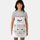 Schattigee BIG Cartoon Kitten Zoo Keeper in Traini Schort (Insitu)