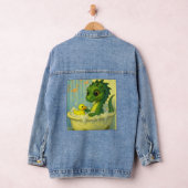 Schattigee Big Eye baby zee Slang Bubble Bath Fant Denim Jacket (Hangar)