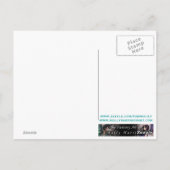 Schattigee Big-Eye Gothic Fairy en Dragon Art Briefkaart (Achterkant)