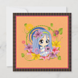 Schattigee Big Eyed Chibi Dragon Fairy