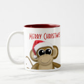 Schattigee Big Santa Hat Monkey Mok (Links)
