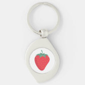 Schattigee Big Strawberry Sleutelhanger (Voorkant)