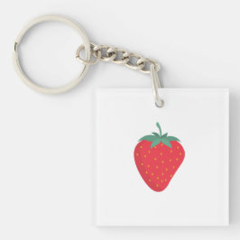 Schattigee Big Strawberry Sleutelhanger