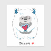 Schattigee Bigfoot-Sticker Sticker (Vel)