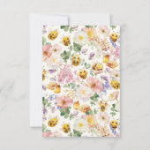 Schattigee bij bedankkaart (Achterkant)