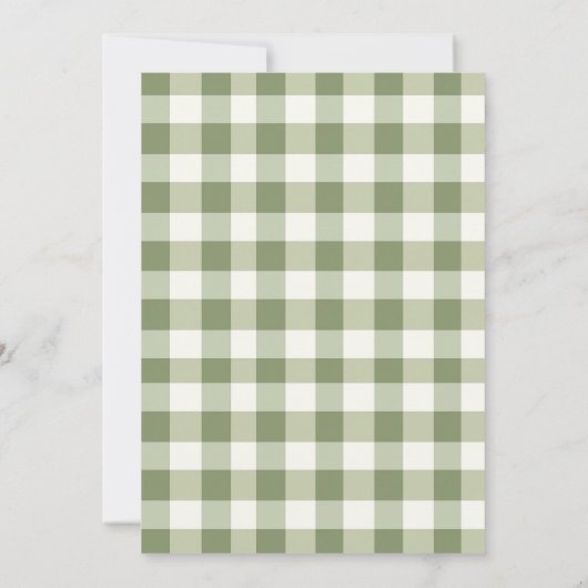 Schattigee bij eerste verjaardag zoet om één feest kaart (Achterkant)