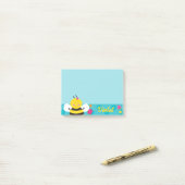 Schattigee bij gepersonaliseerde post-it notities post-it® notes (Op bureau)