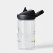 Schattigee bij gepersonaliseerde waterfles voor ki (Links)