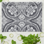 Schattigee bij Mandala handgetekend Theedoek (Gevouwen)