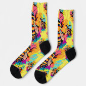 Schattigee Bijen Sokken - Honing Bijen Sokken (Links)